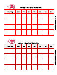 cincinatti reds behavior chart